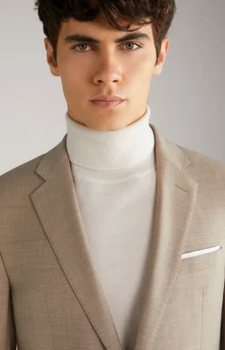 Baukasten-Sakko Herby in Beige meliert