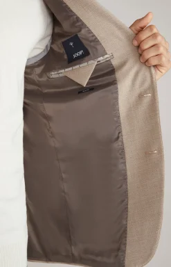 Baukasten-Sakko Herby in Beige meliert