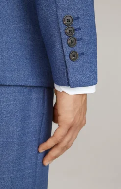 Baukasten-Sakko Herby in Blau meliert