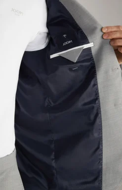 Baukasten-Sakko Herby in Grau strukturiert