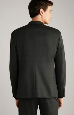 Baukasten-Sakko Herby in Grün kariert