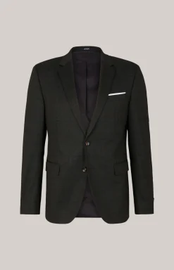 Baukasten-Sakko Herby in Grün kariert