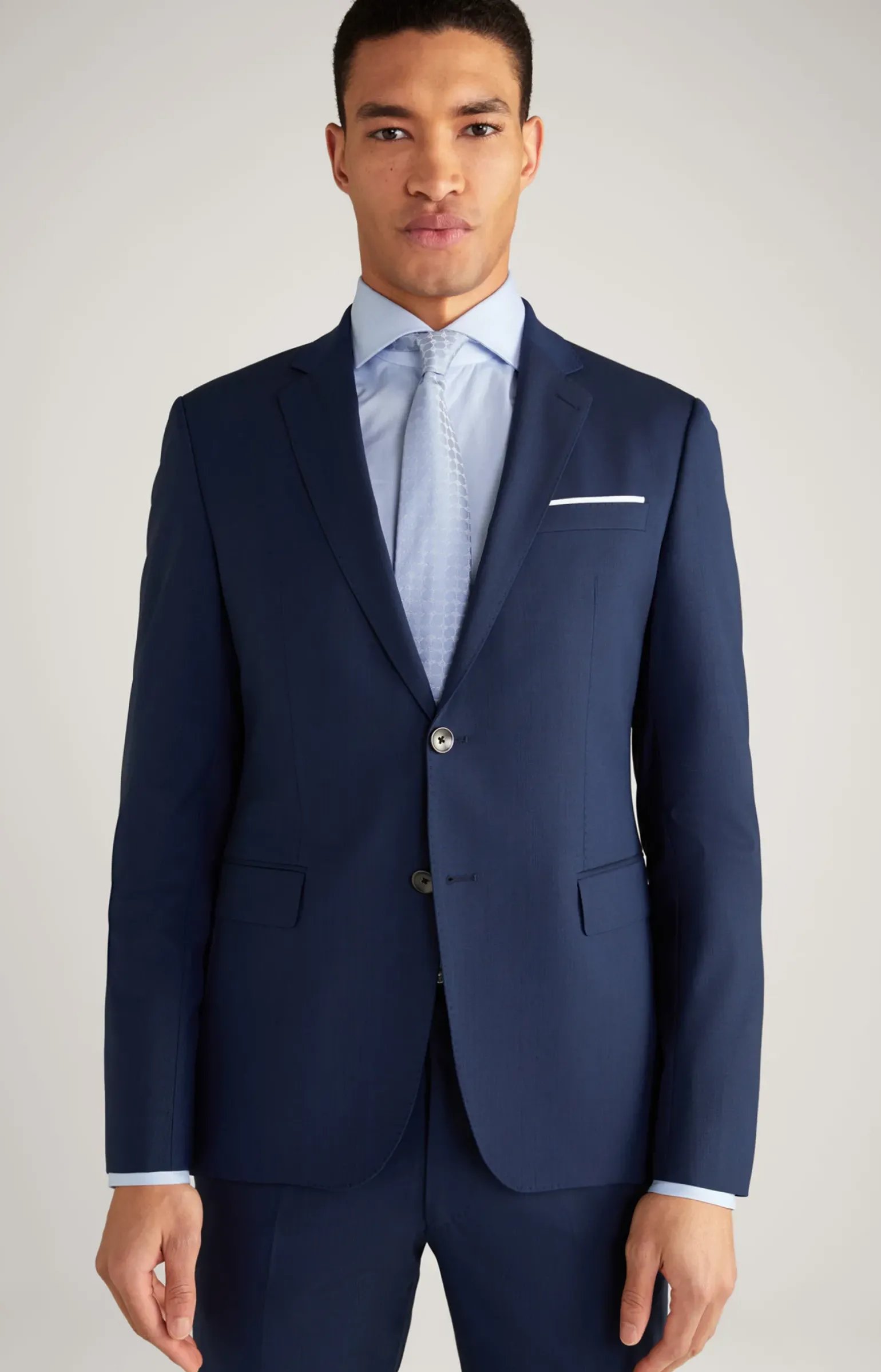 Baukasten-Sakko Herby in Navy meliert