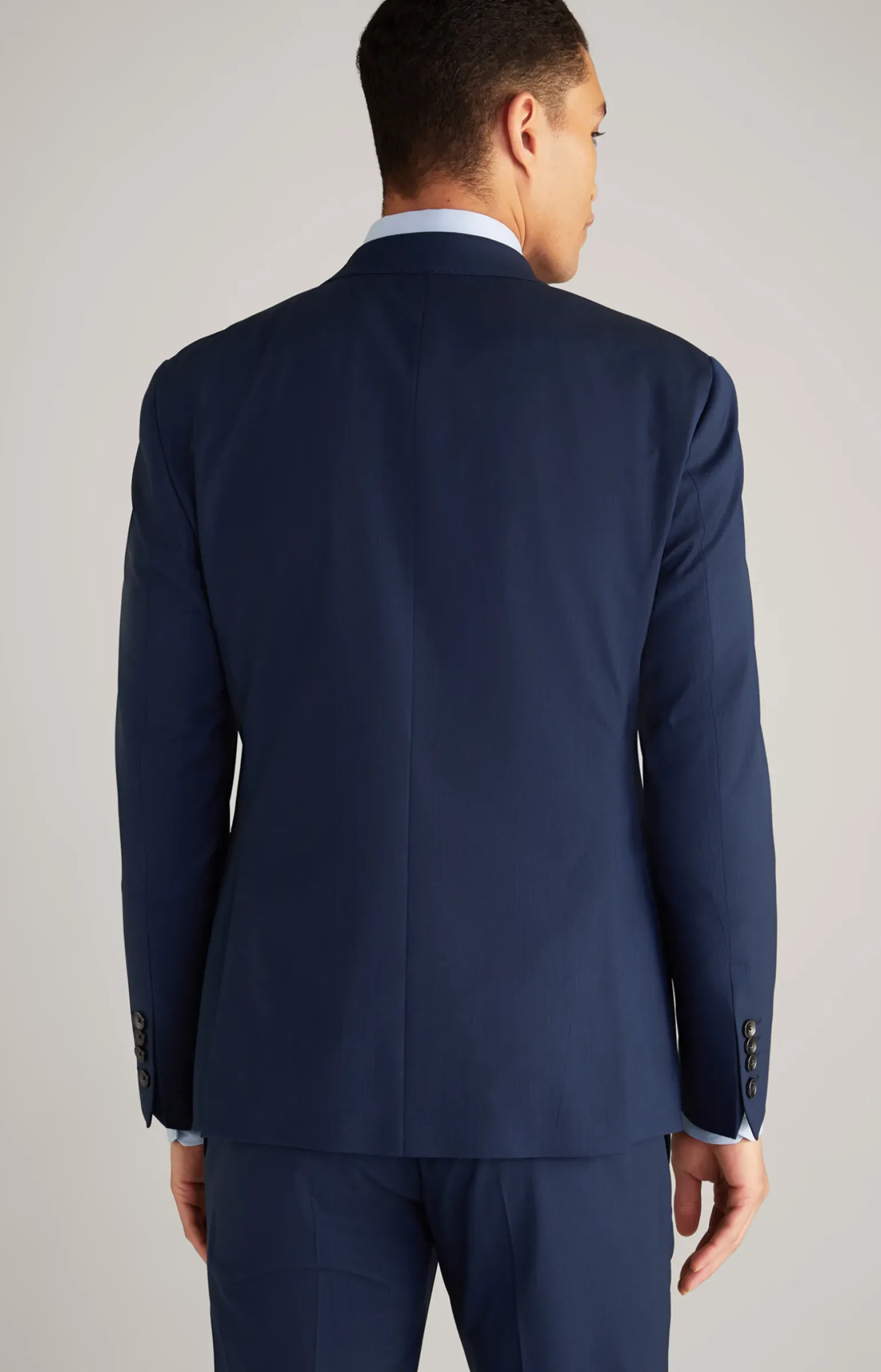 Baukasten-Sakko Herby in Navy meliert