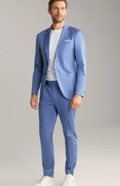 Baumwoll-Baukasten-Sakko Dash in Hellblau