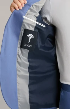 Baumwoll-Baukasten-Sakko Dash in Hellblau