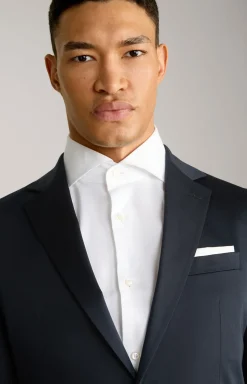 Baumwoll-Baukasten-Sakko Dash in Navy