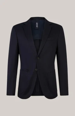 Baumwoll-Baukasten-Sakko Dash in Navy