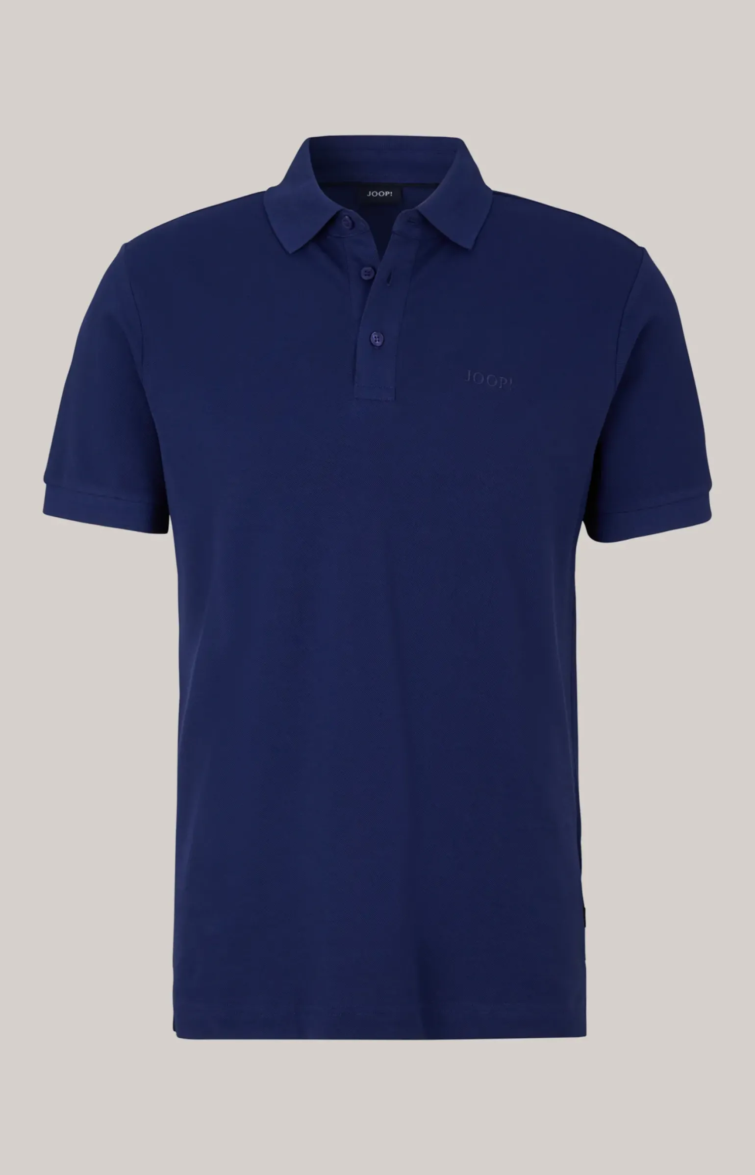 Baumwoll-Poloshirt Primus in Navy