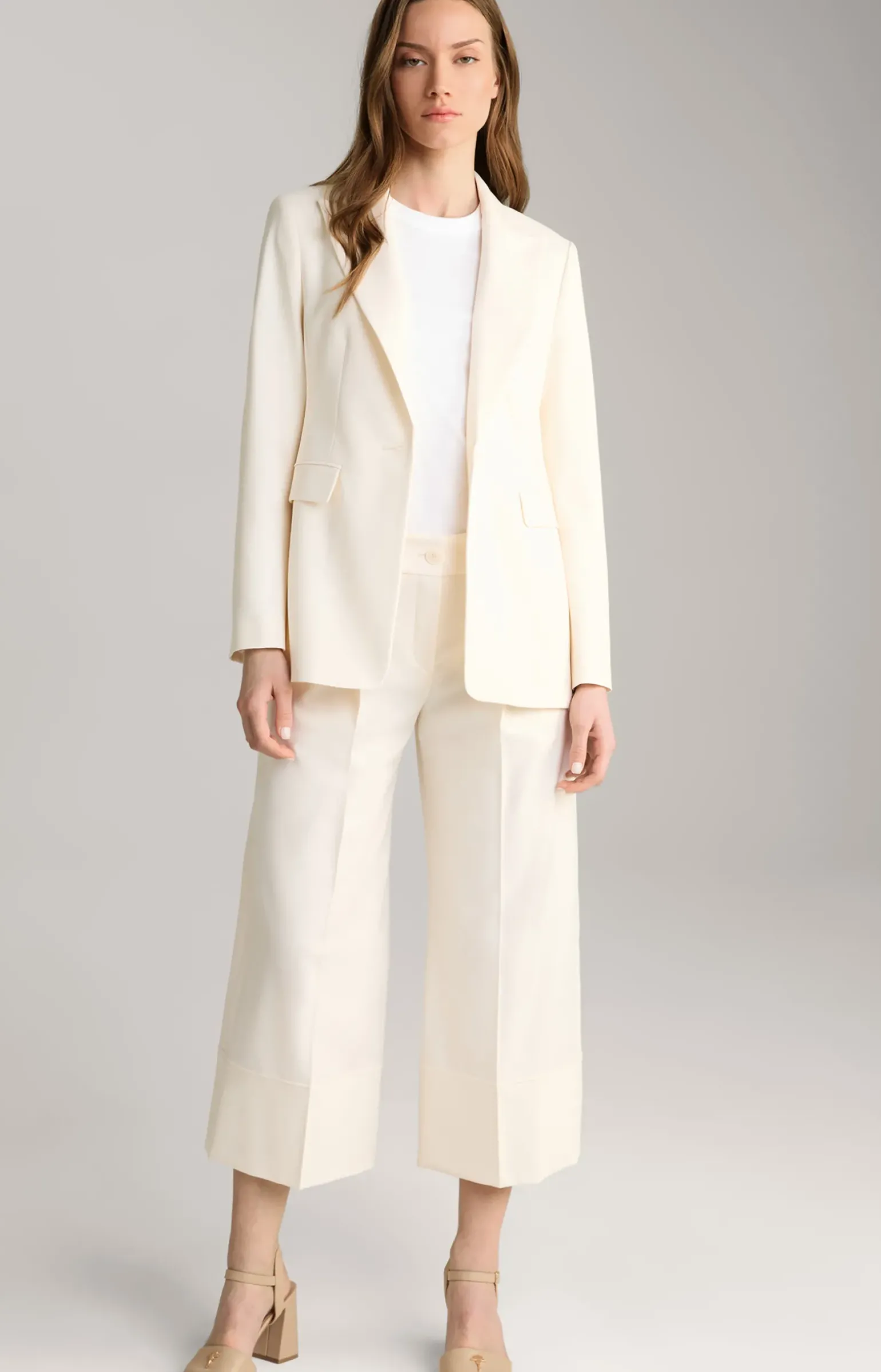 Baumwoll-Tanktop in Weiß