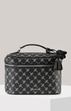 Beauty-Case Cortina Flora in Schwarz