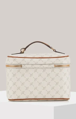 Beauty-Case Cortina Flora in Offwhite