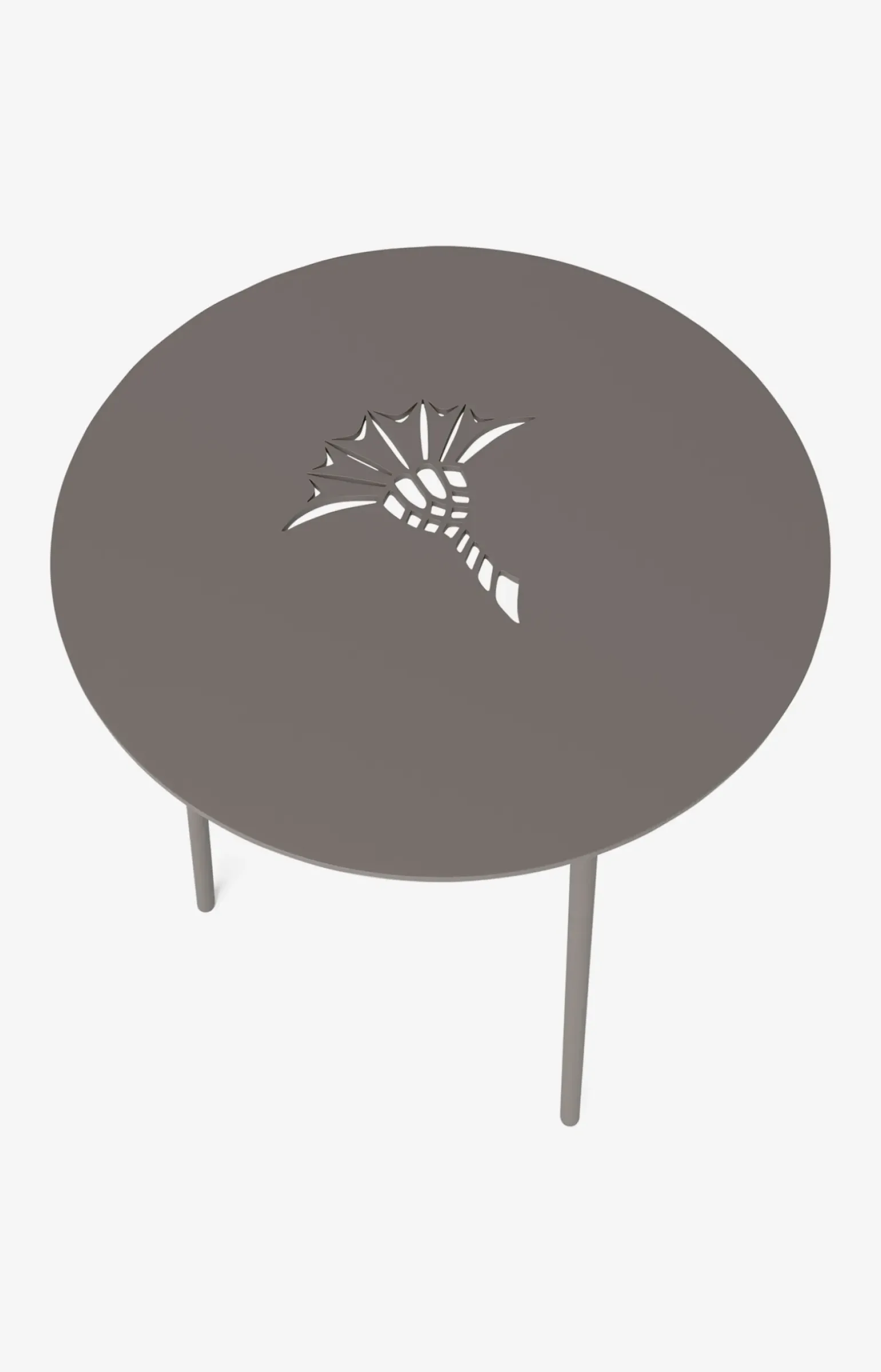 Beistelltisch JOOP! EMBOSS, 40 x 52 cm in Rauch