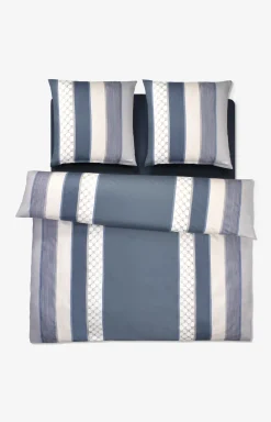 Bettwäsche Cornflower Stripes, Deep Coal