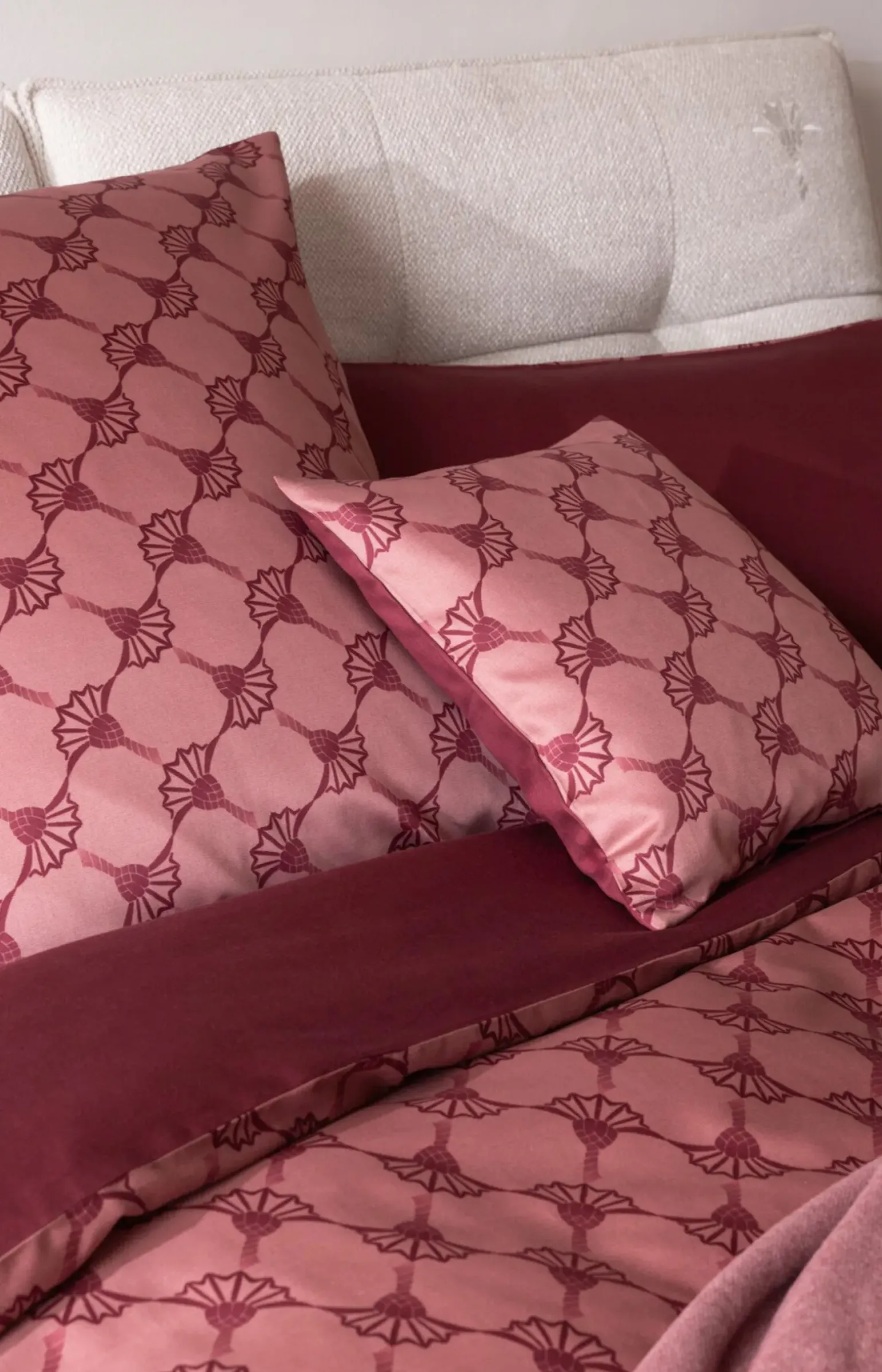 Bettwäsche JOOP! CORNFLOWER DOUBLE in Fine Rouge