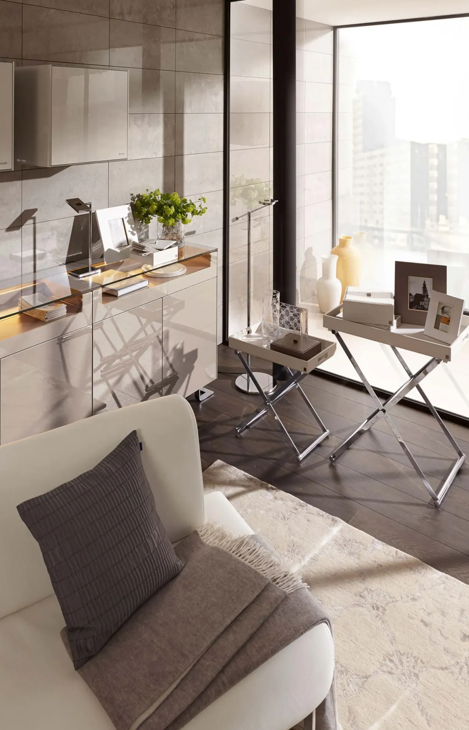 Bilderrahmen Homeline (für Fotos 10 x 15 cm), Weiß