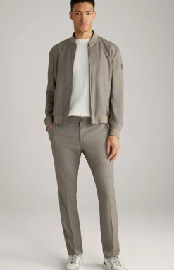 Blouson Indro in Braun meliert