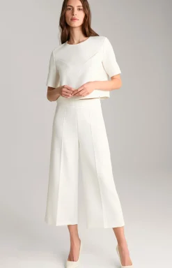 Blusen-Shirt in Creme