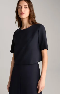 Blusen-Shirt in Navy