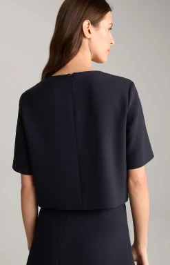 Blusen-Shirt in Navy