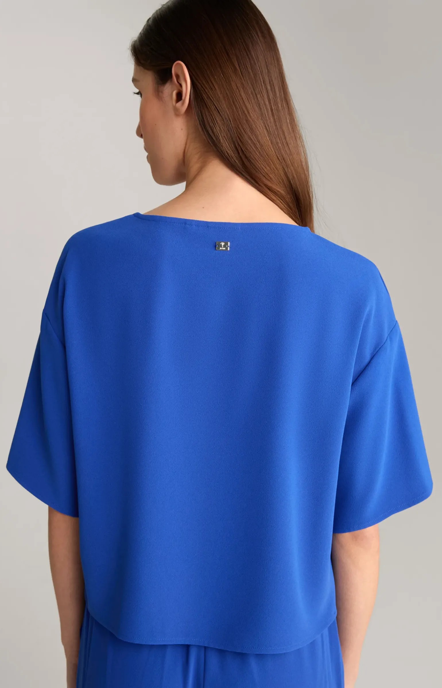 Blusenshirt in Royalblau