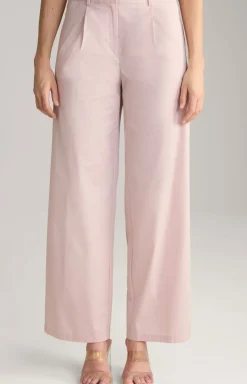 Bundfaltenhose in Altrosa