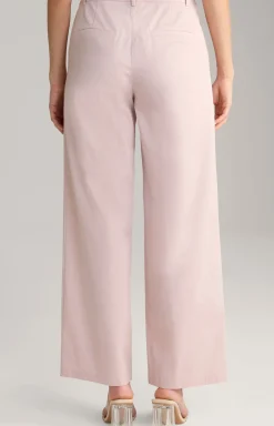 Bundfaltenhose in Altrosa