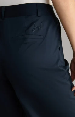 Bundfaltenhose in Navy