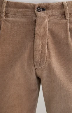 Bundfalten-Hose Lead in Beige