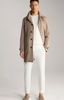 Bundfaltenhose Lester in Creme