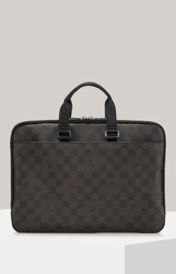 Business-Tasche Cortina Piazza Janus in Schwarz/Braun