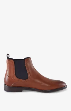 Chelsea Boots Kleitos in Cognac