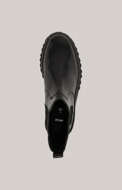 Chelsea Boots Pero Stampa Mario in Schwarz