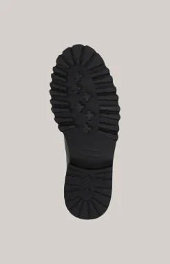 Chelsea Boots Pero Stampa Mario in Schwarz