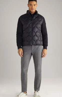 Chino Hank in Blaugrau meliert