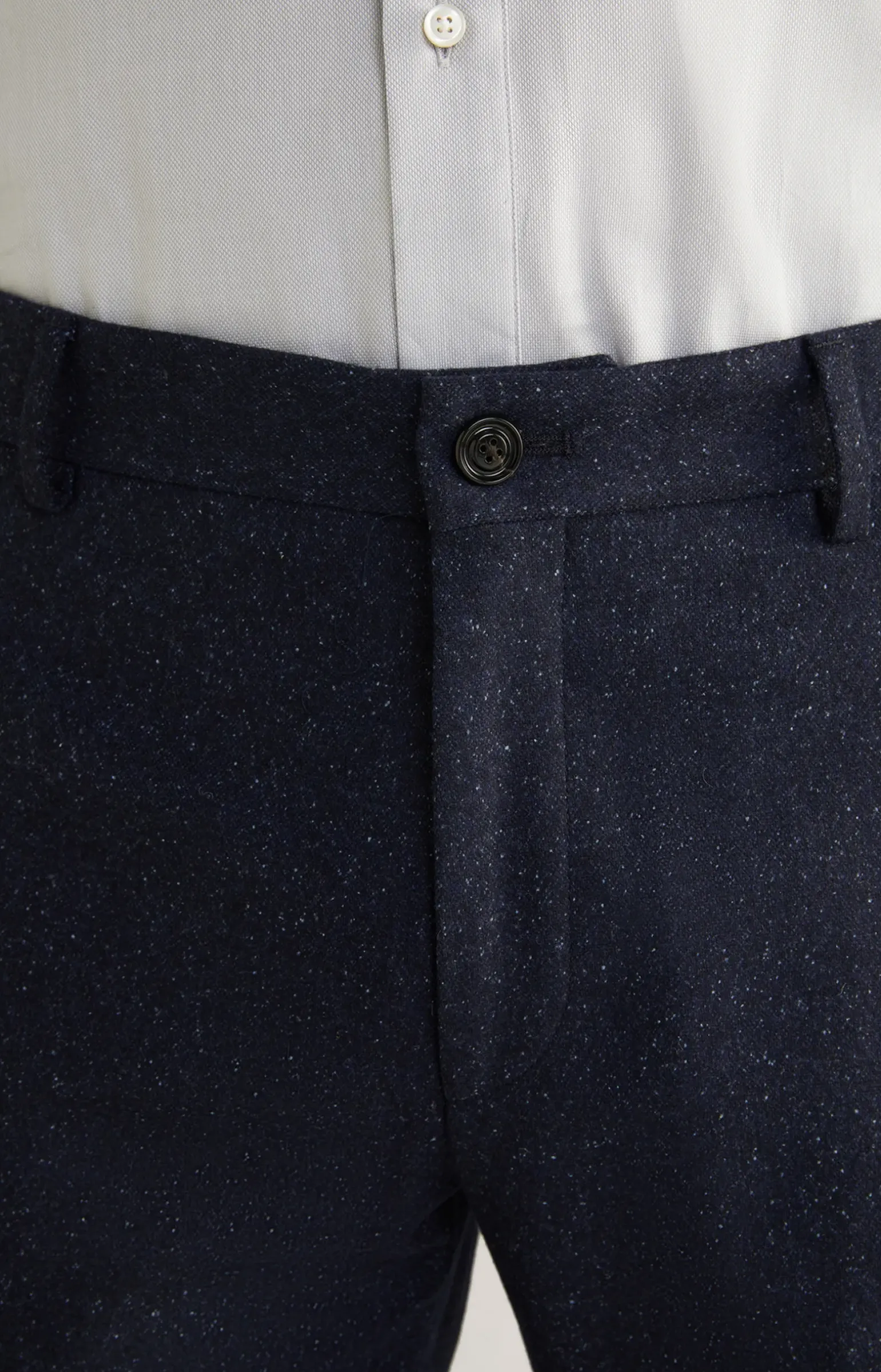 Chino Hank in Dunkelblau meliert