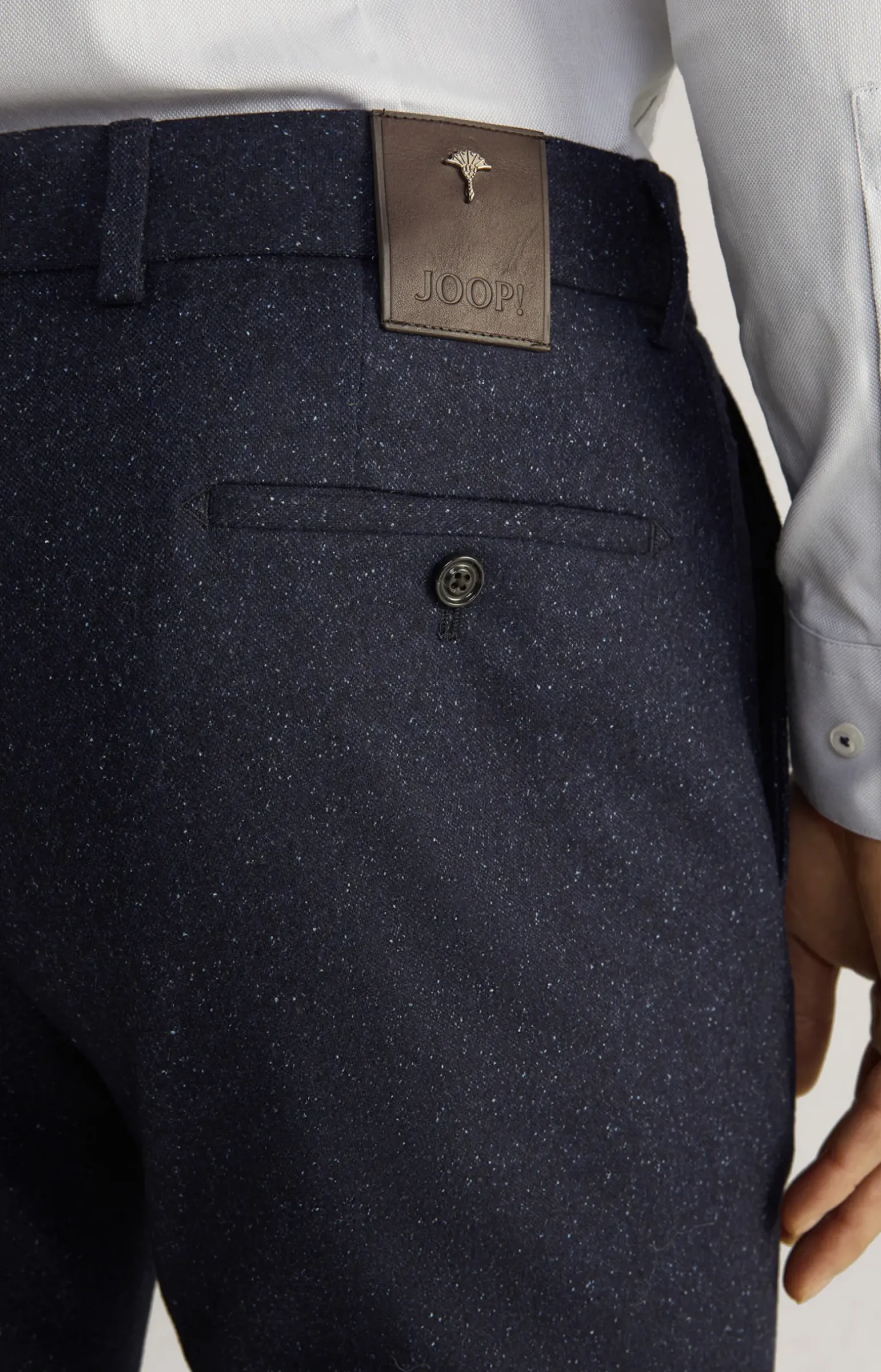 Chino Hank in Dunkelblau meliert