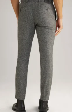 Chino Hank in Dunkelgrau meliert