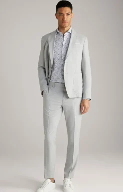 Chino Hank in Hellgrau meliert