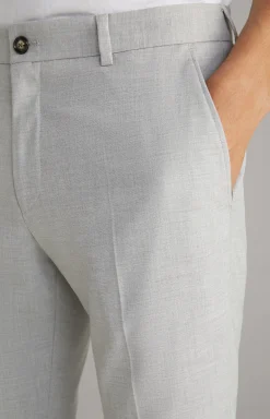 Chino Hank in Hellgrau meliert