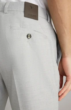 Chino Hank in Hellgrau meliert