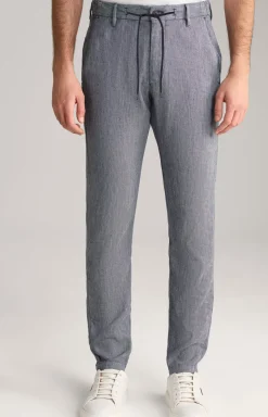 Chino Maxton in Navy meliert