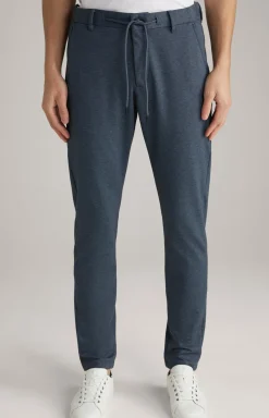 Chino Maxton in Navy strukturiert