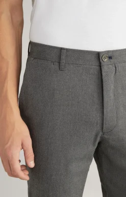 Chino Steen in Anthrazit meliert