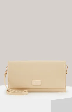 Clutch Cofano Cadea in Beige