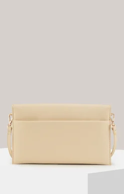 Clutch Cofano Cadea in Beige