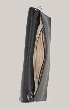 Clutch Cofano Cadea in Schwarz