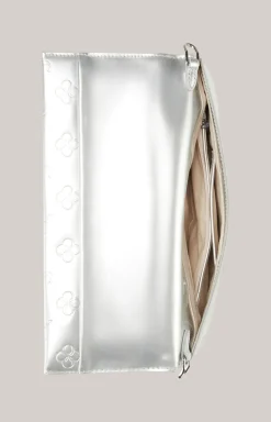 Clutch Decoro Lucente Cadea in Silber