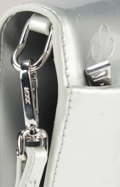 Clutch Decoro Lucente Cadea in Silber