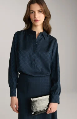 Clutch Decoro Lucente Cadea in Schwarz